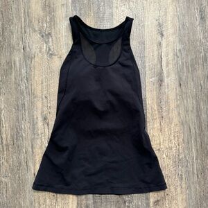 lululemon athletica Black Racerback Tank Top